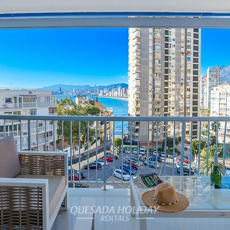 La Perla Benidorm Apartment Seaview & Pool Levante Beach Exterior foto
