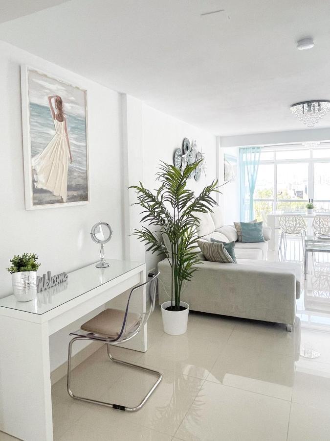 La Perla Benidorm Apartment Seaview & Pool Levante Beach Exterior foto