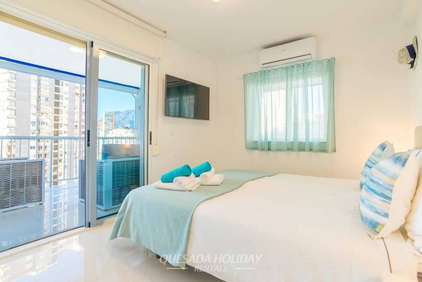 La Perla Benidorm Apartment Seaview & Pool Levante Beach Exterior foto